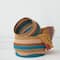 Hello Honey® Multicolor Vibrant Striped Seagrass Basket Set